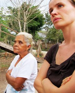 Maria fra Just Coffee besøker kvinnekooperativet La FEM i Nicaragua.